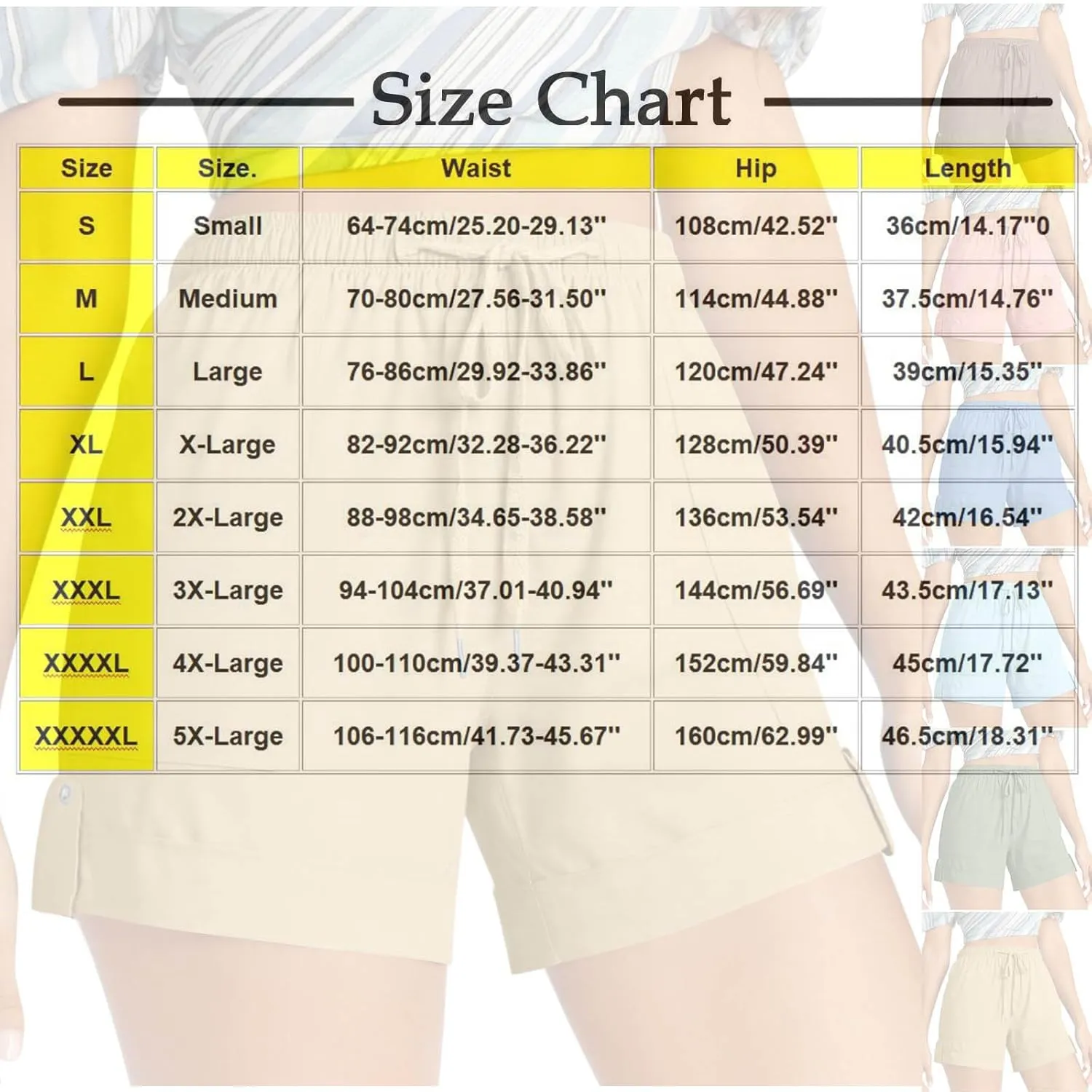 2025 Women's Cargo Shorts Casual Summer Elastic High Waisted Shorts Athletic Hiking Outdoor Outfits with Pockets