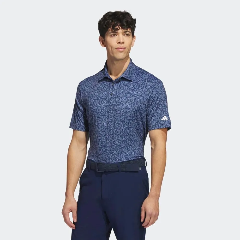 adidas Men's Ultimate365 Allover Printed Golf Polo Shirt