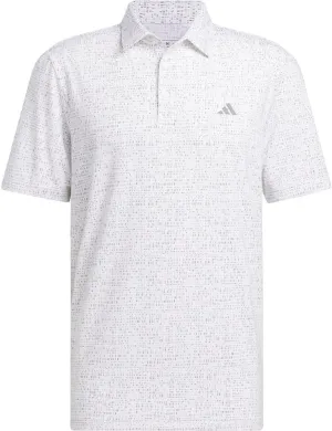 adidas Men's Ultimate365 Power Grid Print Polo Shirt