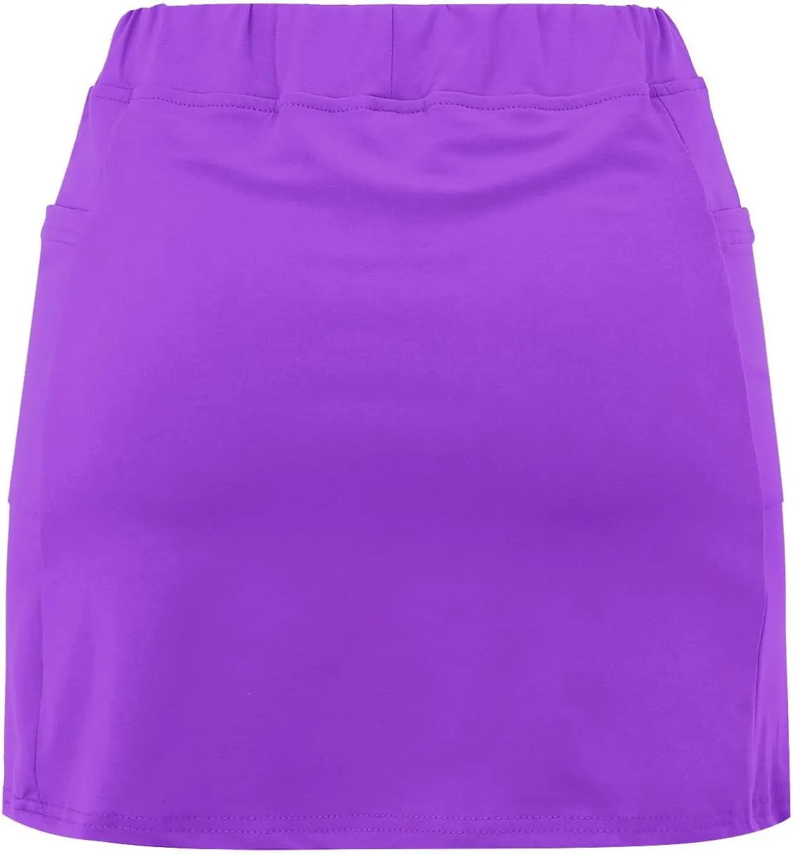 aihihe Golf Skirts for Women with Shorts Pink Dress Shorts Black Cotton Linen Skirt Women