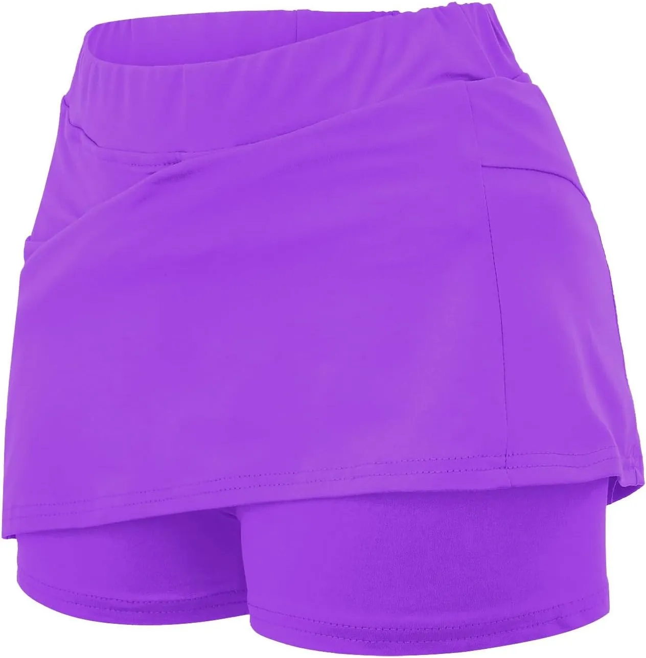 aihihe Golf Skirts for Women with Shorts Pink Dress Shorts Black Cotton Linen Skirt Women