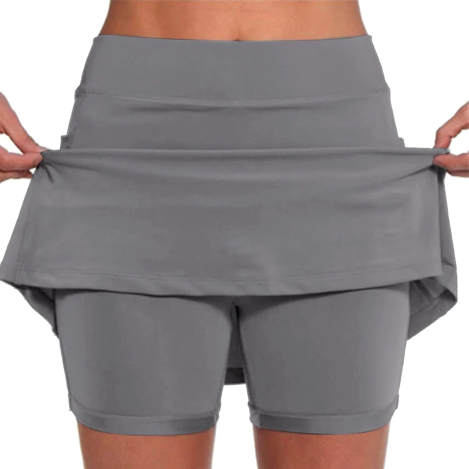 aihihe Skirts for Women 2024 Casual Workout Shorts Women Plus Size Pockets Plus Size Swim Shorts for Women 4x-5x