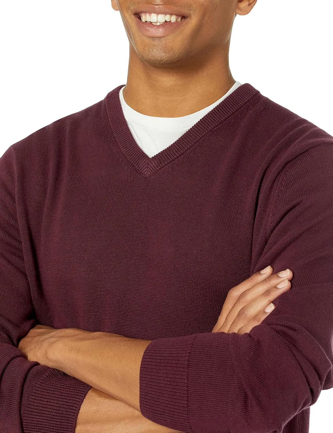 Amazon Essentials Men's V-Neck Sweater (Available in Big & Tall)