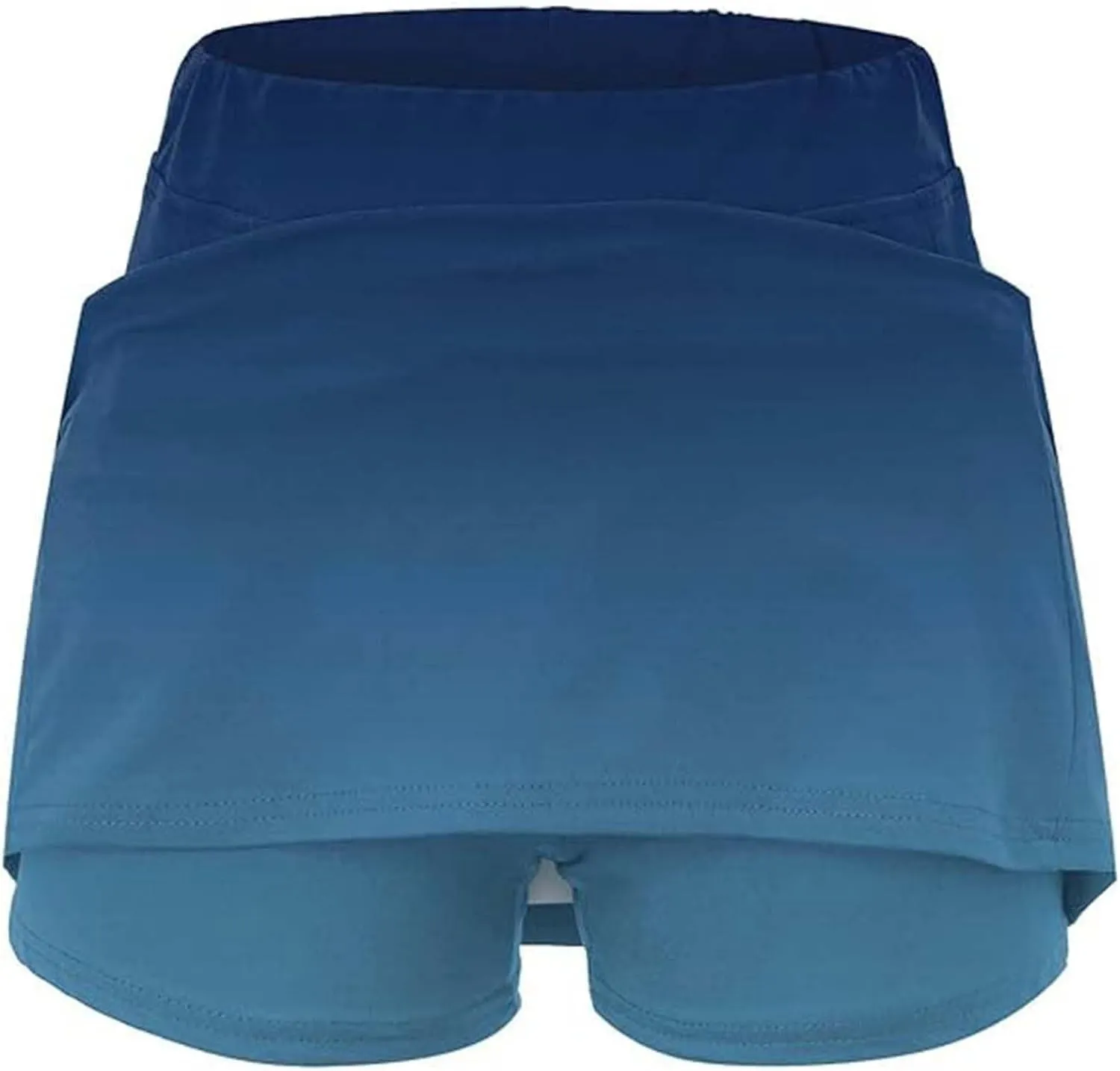 Athletic Skorts for Woman Elastic High Waisted Tennis Golf Skirts with Built-in Shorts Yoga Skirts with Pockets