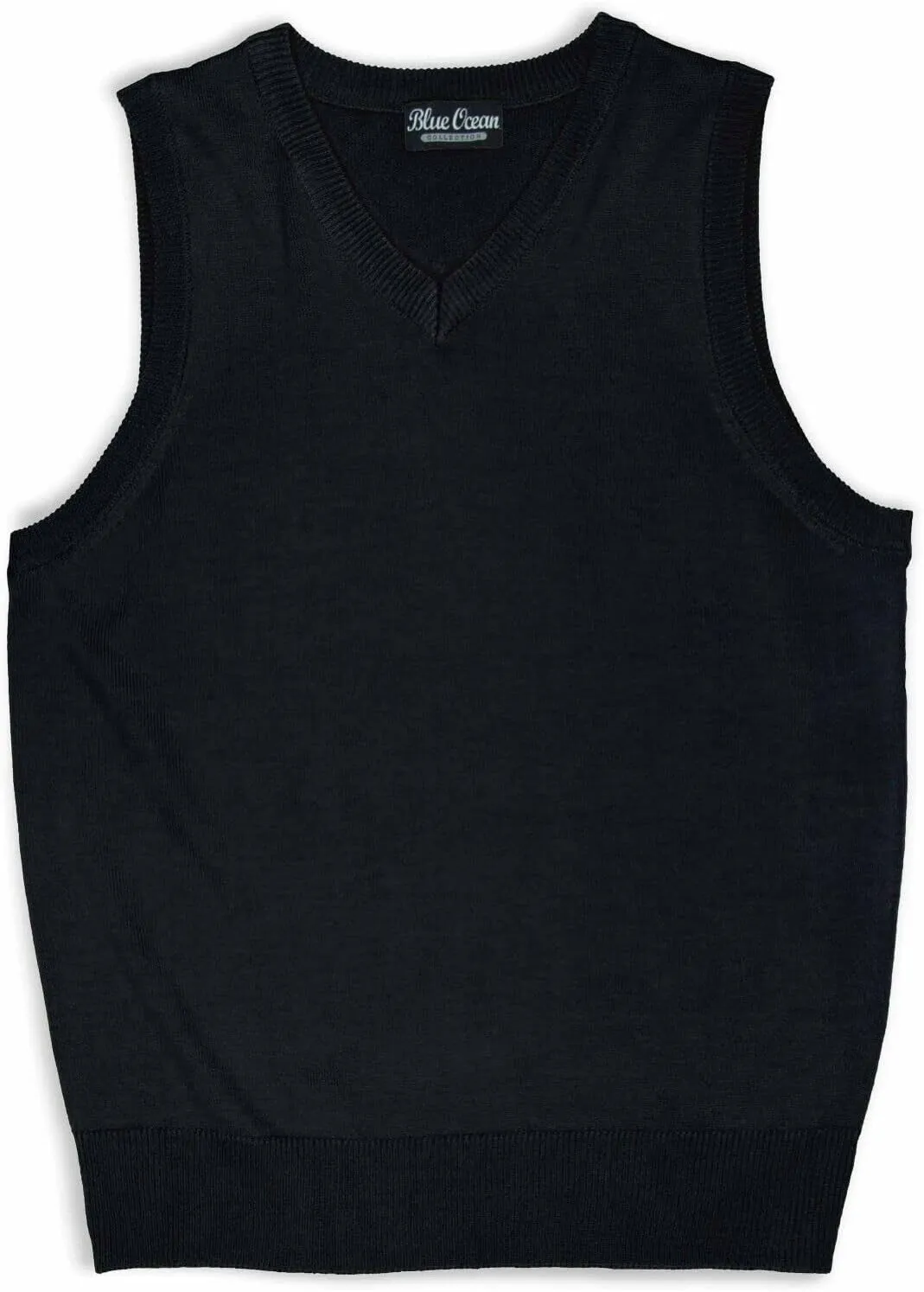 Blue Ocean Boys/Toddlers Solid Color Sweater Vest