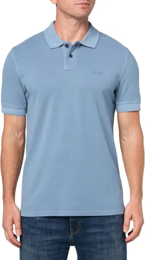 BOSS Men's Basic Short Sleeve Pique Polo Shirt