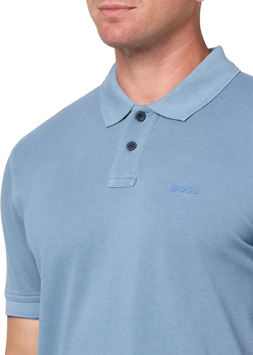BOSS Men's Basic Short Sleeve Pique Polo Shirt