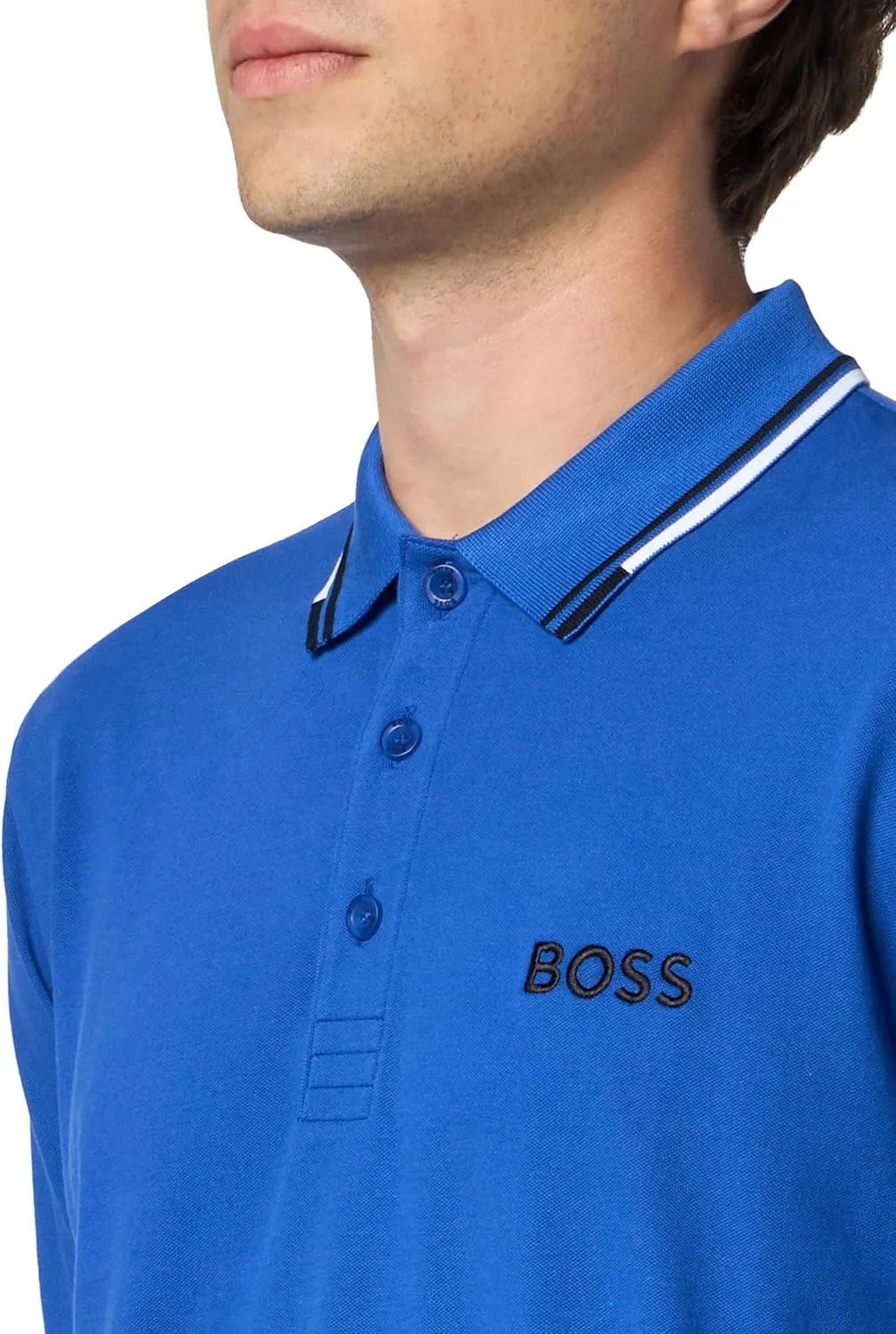 BOSS Men's Paddy Pro Stretch Pique Polo Shirt
