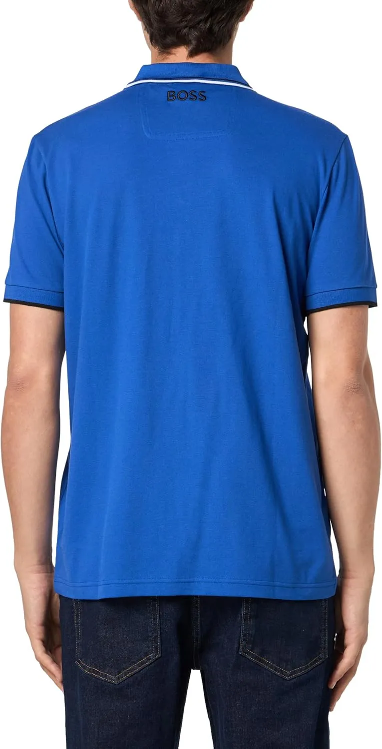 BOSS Men's Paddy Pro Stretch Pique Polo Shirt