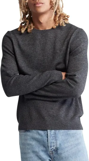 Calvin Klein Men's Merino Wool Blend Crewneck Sweater