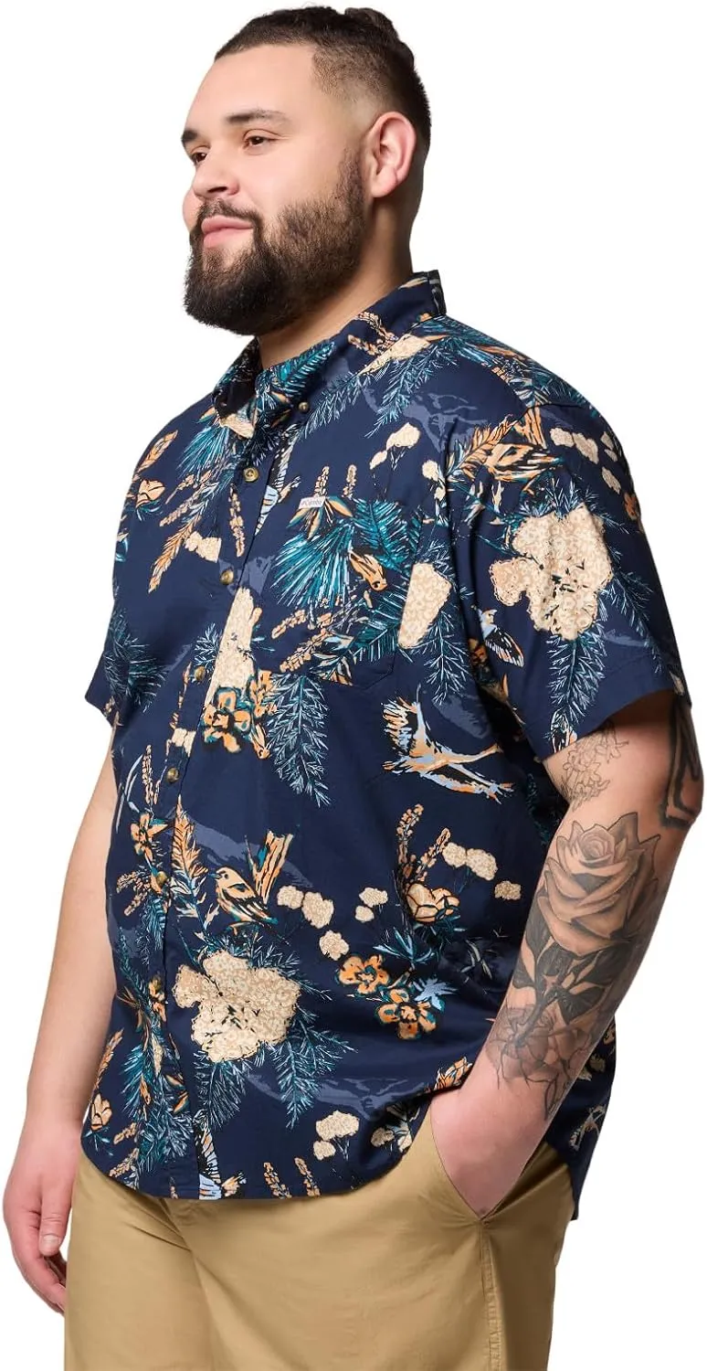 Columbia Men's Rapid Rivers Printed Short Sleeve Shirt