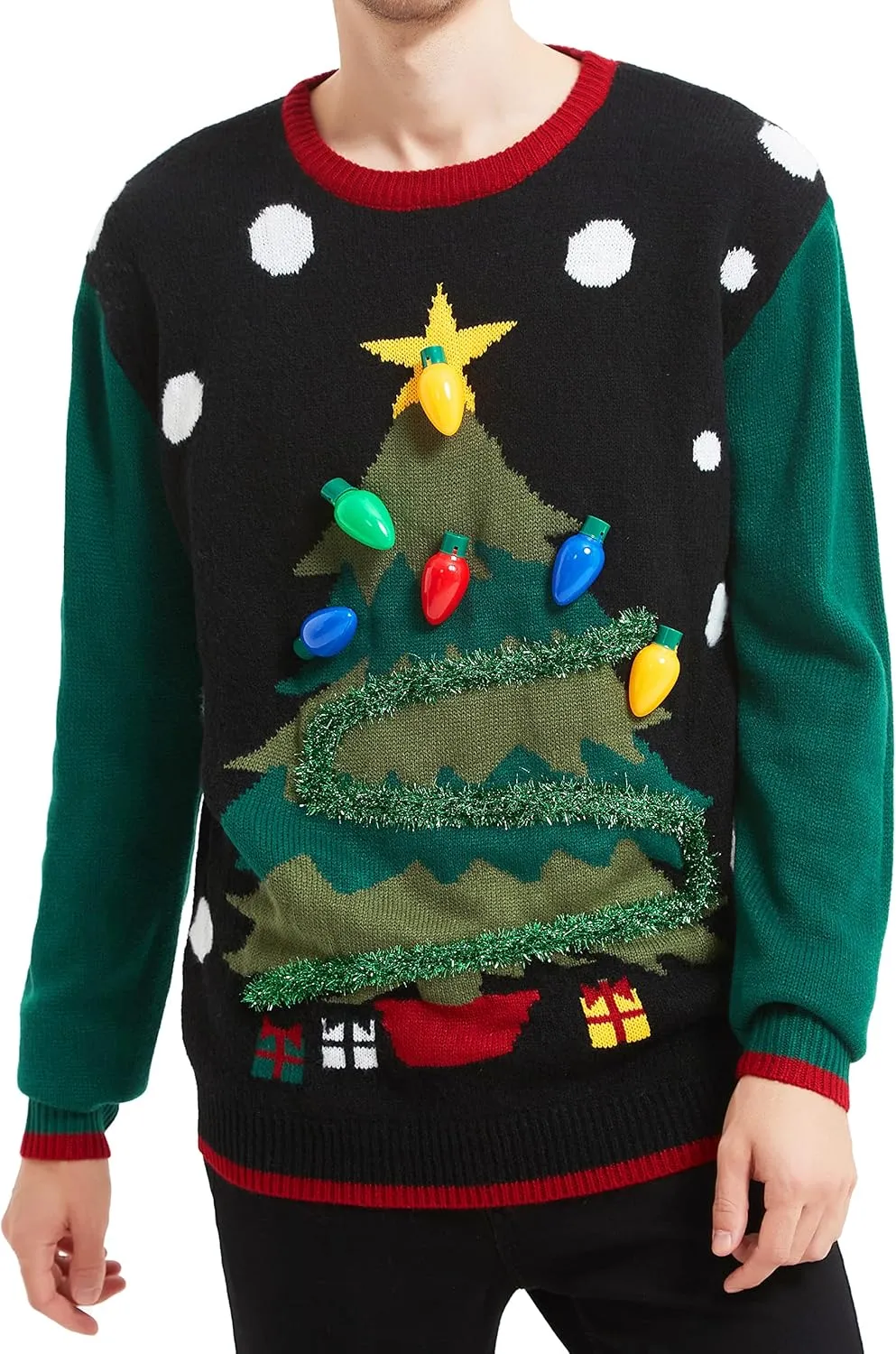 *daisysboutique* Men's Holiday Reindeer Snowman Santa Snowflakes Sweater