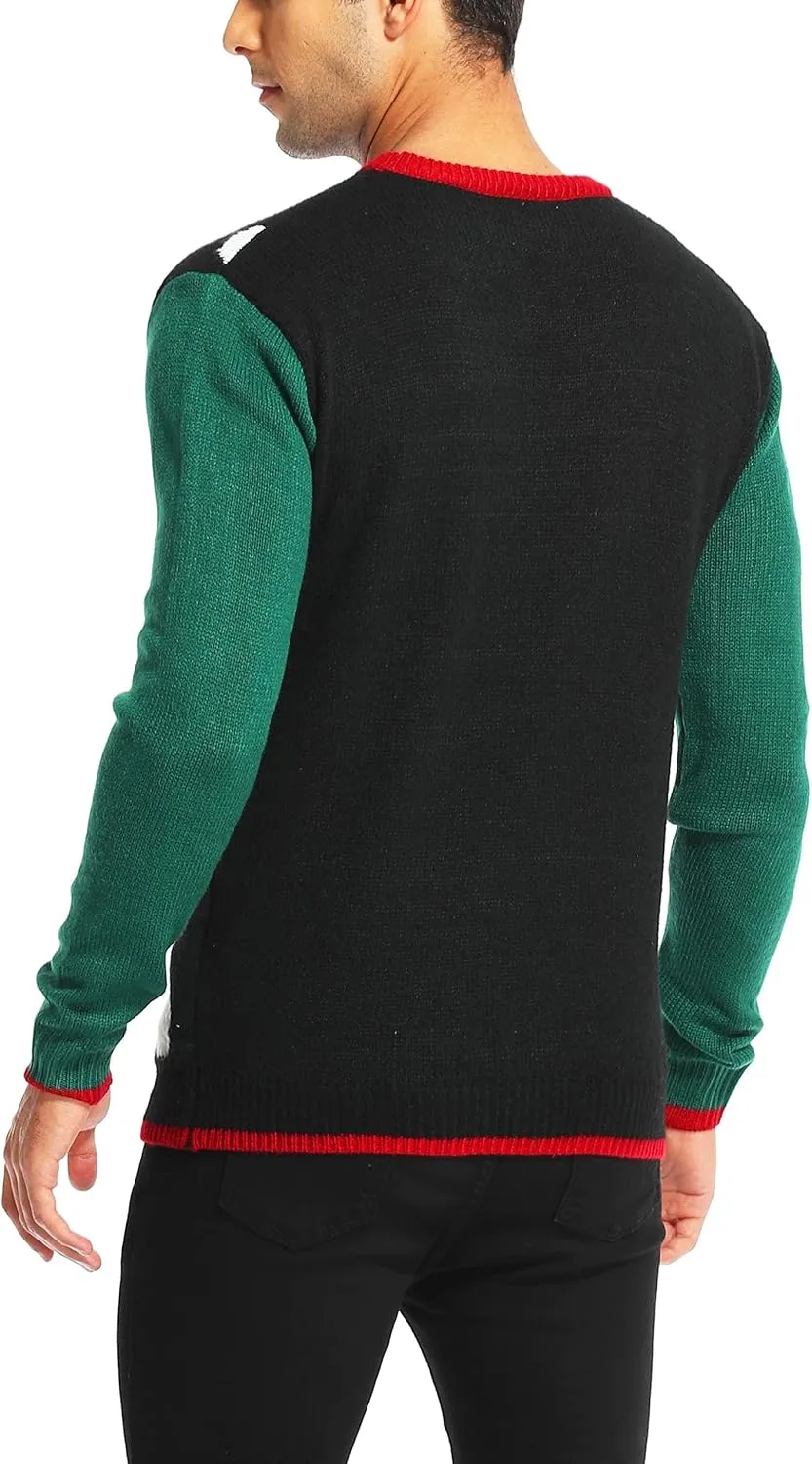 *daisysboutique* Men's Holiday Reindeer Snowman Santa Snowflakes Sweater