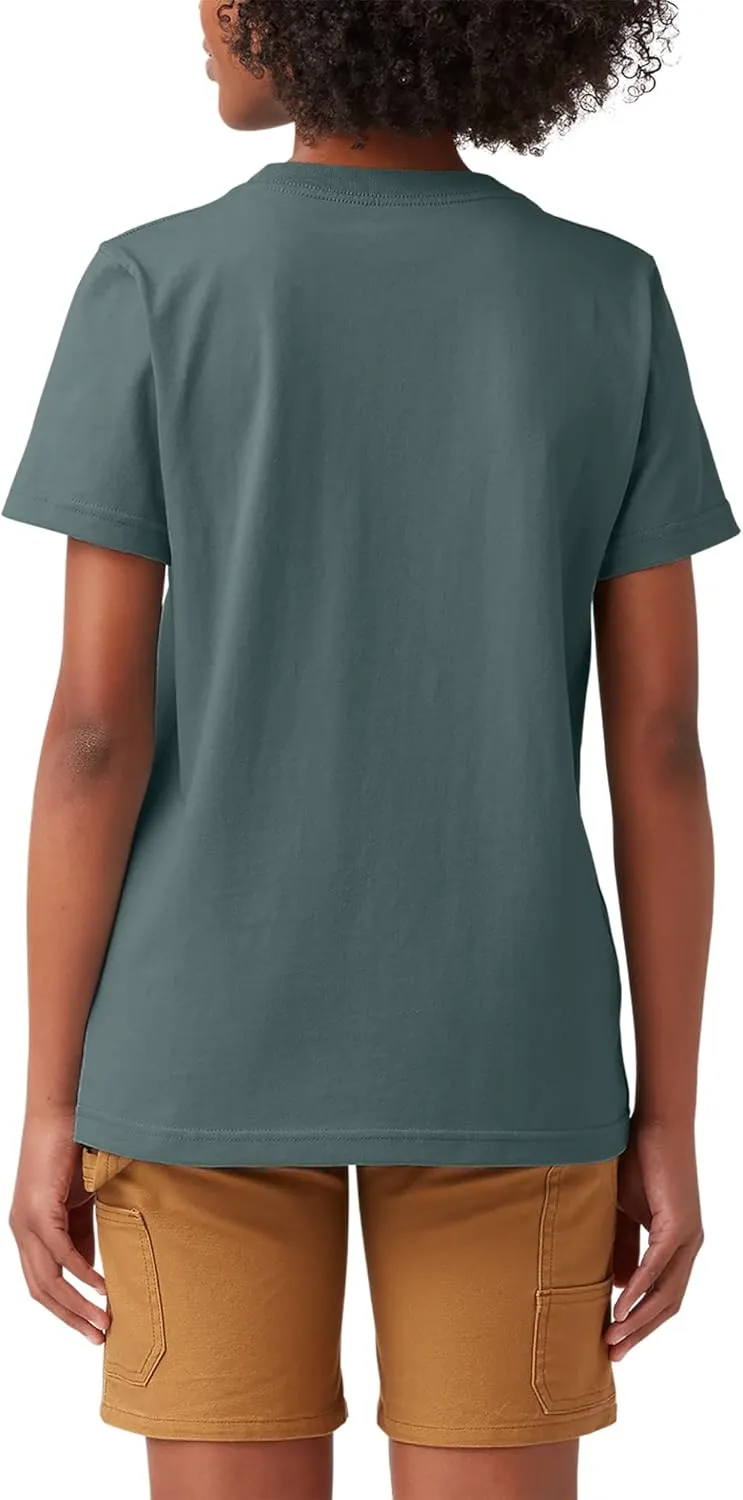 Dickies Women's Short Sleeve Heavyweight Pocket T-Shirt