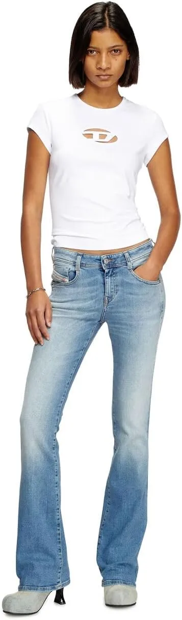 Diesel T-Angie T-Shirt with Peekaboo Logo
