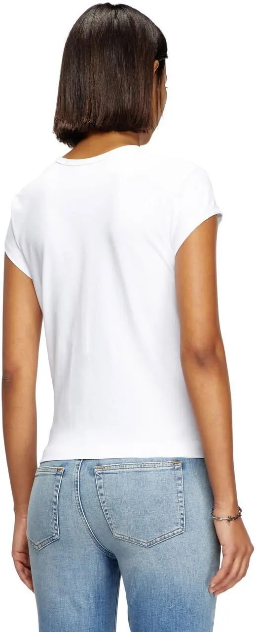 Diesel T-Angie T-Shirt with Peekaboo Logo