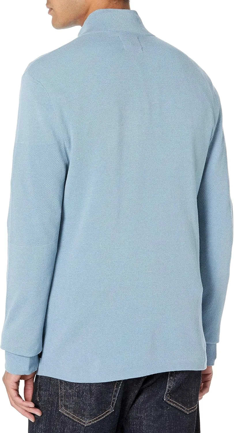 Dockers Men's Regular Fit Long Sleeve Quarter Zip Sweater