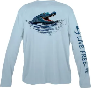 Florida Gator Men's Long-Sleeve Solar Performance Shirt