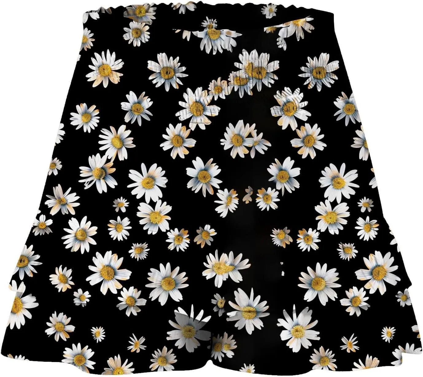 Flowy Shorts for Women Summer Boho Floral Print Ruffle Mini Skirts Comfy Baggy High Waisted Tennis Running Shorts