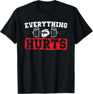 Funny Workout Saying Bodybuilding Lovers Bodybuilder Fitness T-Shirt