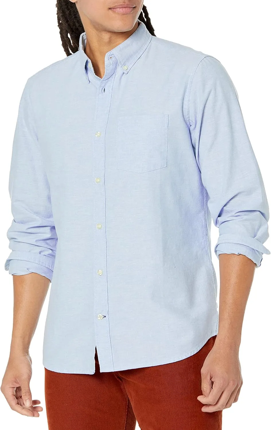 GAP Men's Long Sleeve Oxford Button Down Shirt