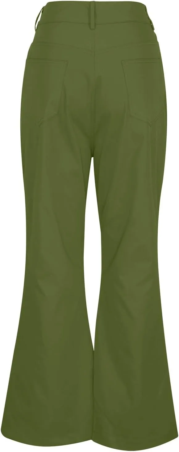 GIERIDUC Men's Drawstring Waist Cargo Pants Men's Classic Fit Dress Pants Black Cotton Cargo Trousers Relaxing Gifts for Men