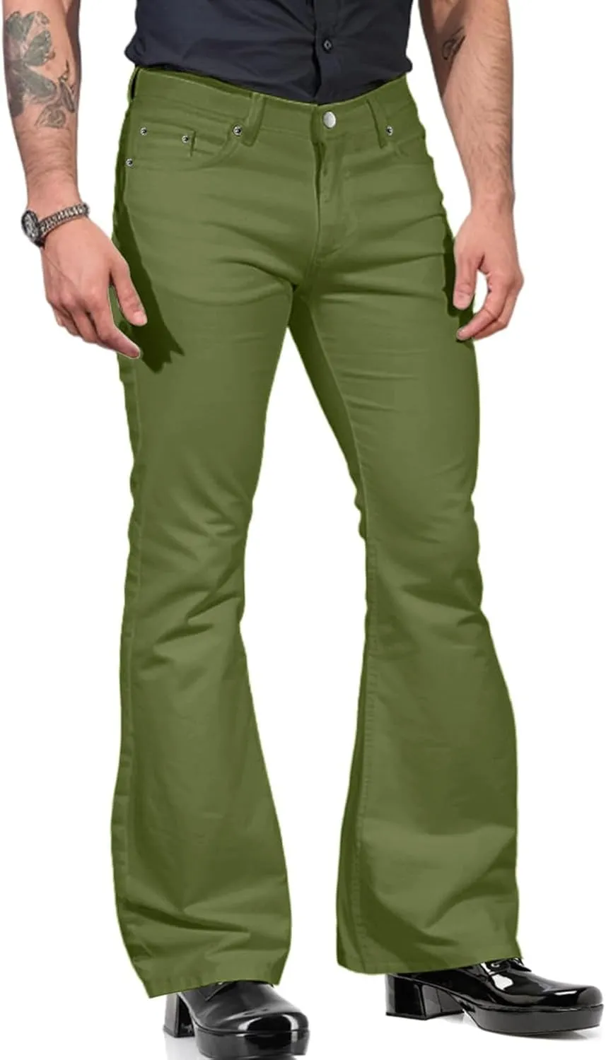 GIERIDUC Men's Drawstring Waist Cargo Pants Men's Classic Fit Dress Pants Black Cotton Cargo Trousers Relaxing Gifts for Men