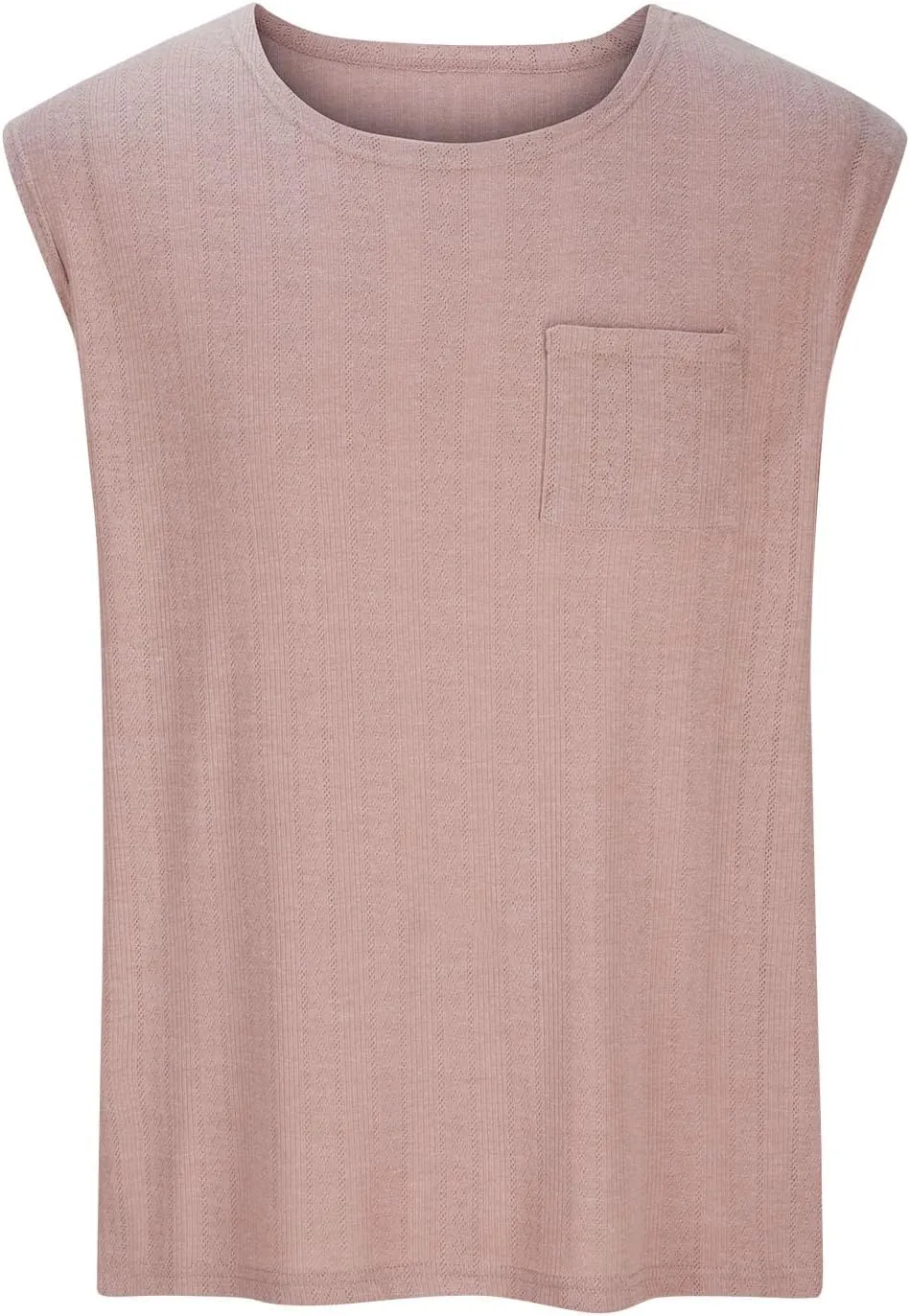 Gym Tan Tops for Men Knit Cotton Sleeveless T Shirt Summer Muscle Athletic Quick Dry Tank Top Casual Loose Shirt