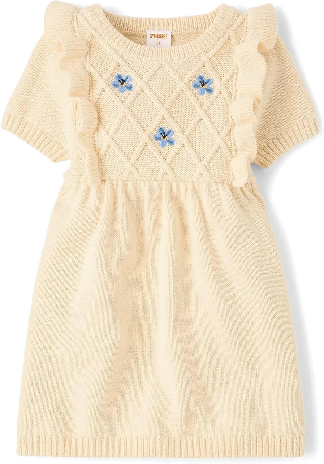 Gymboree Girls' and Toddler Short Sleeve Sweater Dresses