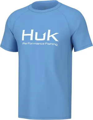 HUK Men's Pursuit Short Sleeve, Performance Shirt   Sun Protection