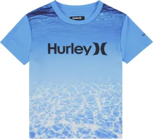 Hurley Boys' UPF 50  Rash Guard Swim Shirt