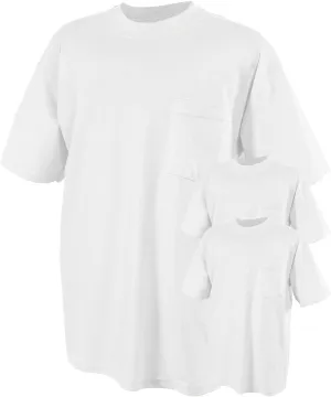 Jerzees Men's Dri-Power Short Sleeve T-Shirt Pocket