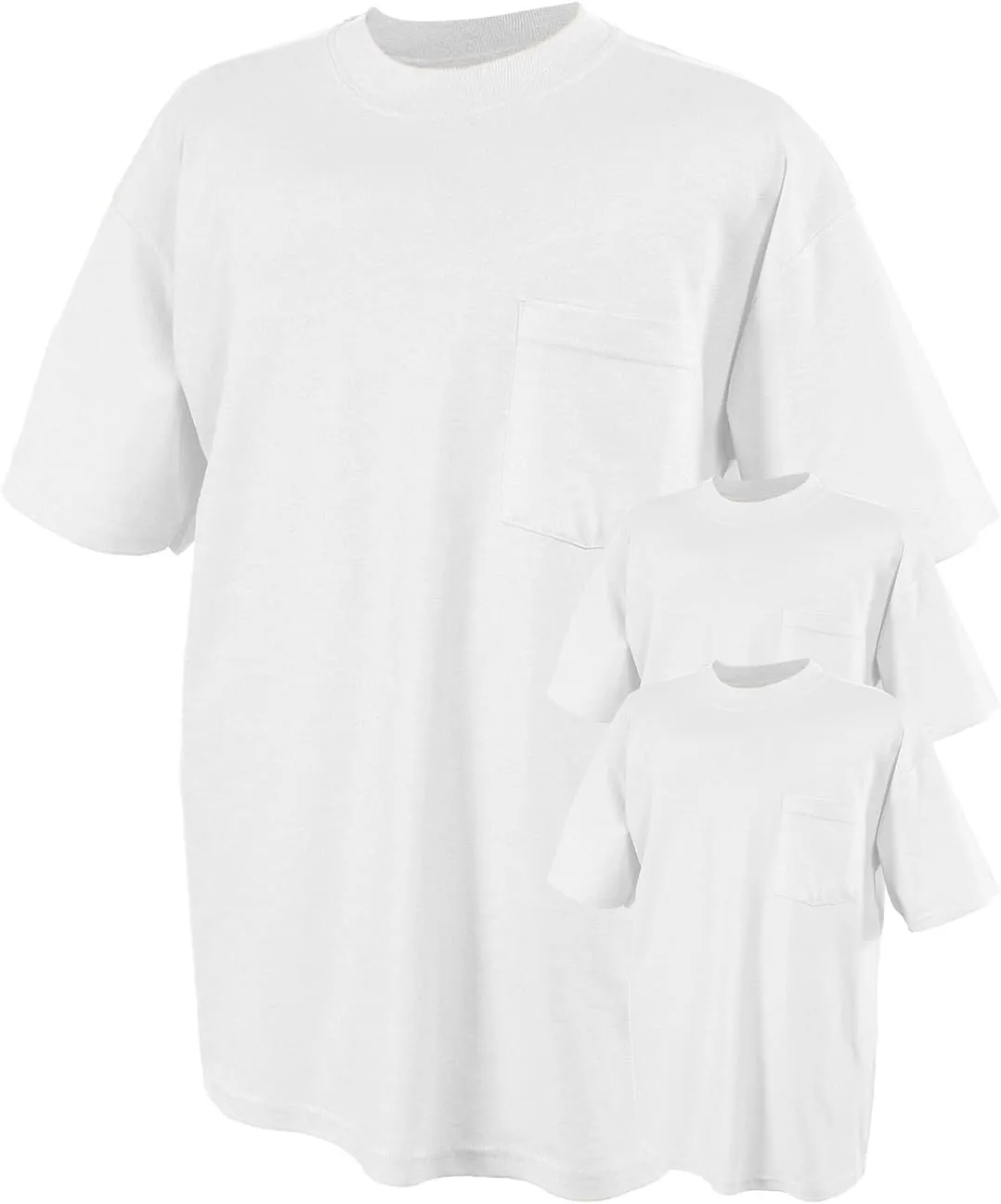 Jerzees Men's Dri-Power Short Sleeve T-Shirt Pocket