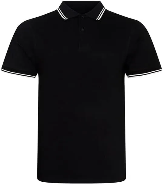 Just Polos JP003 Mens Stretch Tipped Pique Polo Shirt