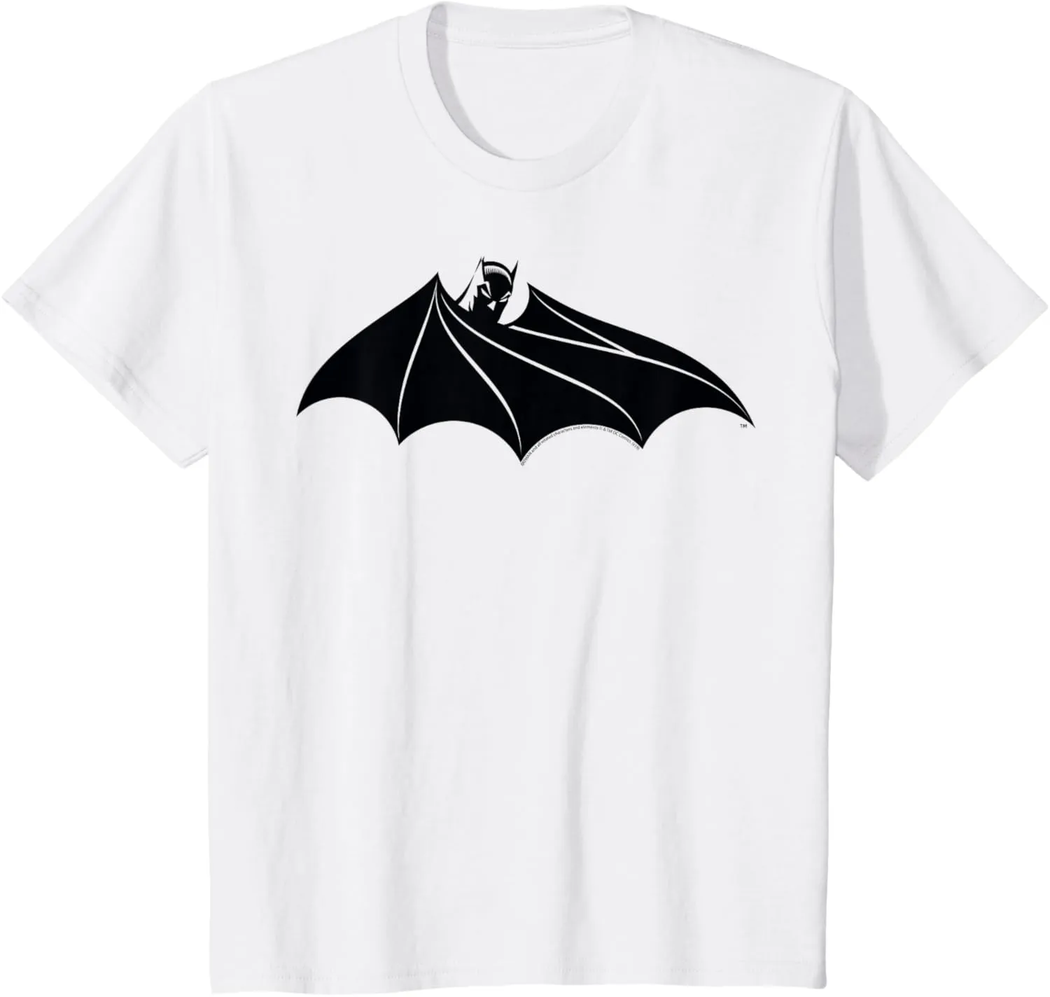 Kids DC Comics Batman Cloak Chest Logo T-Shirt