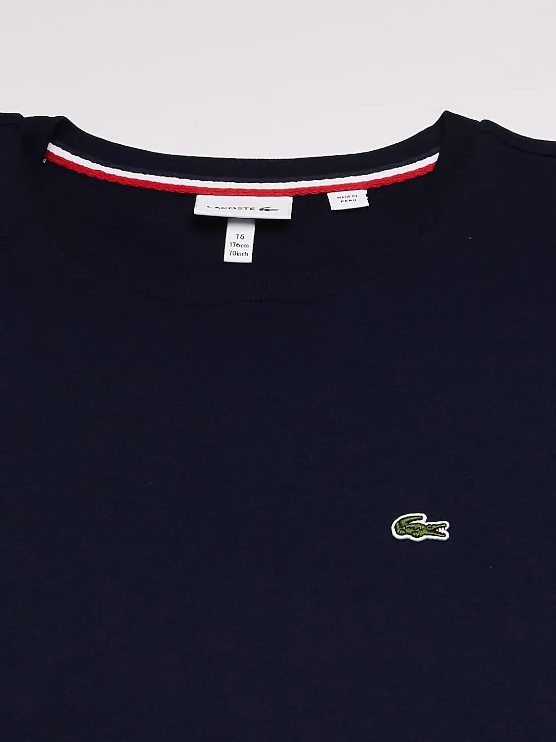 Lacoste Boys' Sport Breathable Cotton Blend T-Shirt