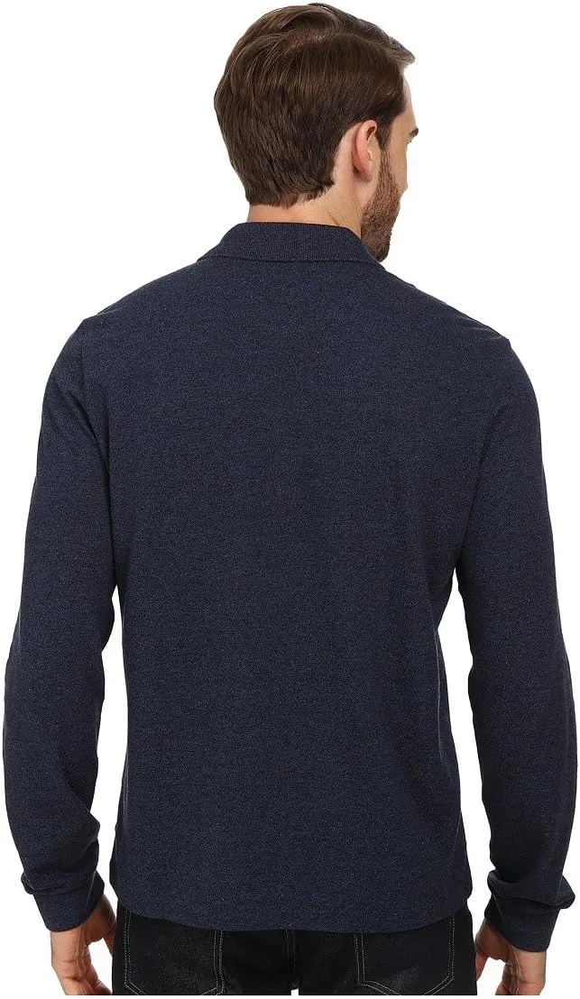 Lacoste Mens Classic Long Sleeve Pique Polo Shirt