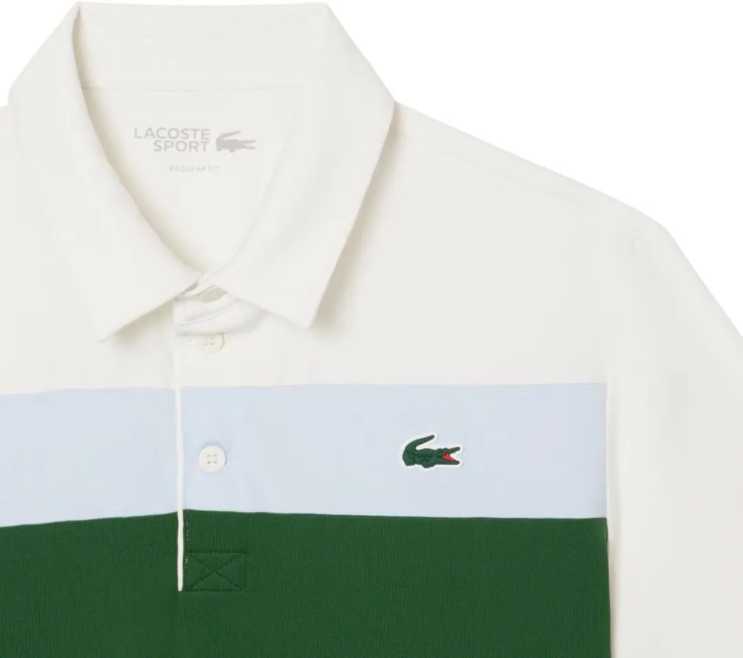 Lacoste Men's Regular Fit Color Block Golf Polo Shirt