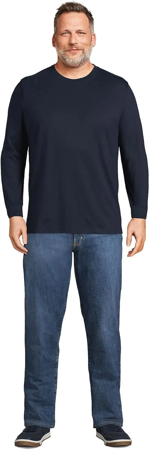 Lands' End Men's Super-T Long Sleeve T-Shirt