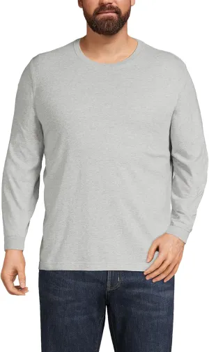 Lands' End Men's Super-T Long Sleeve T-Shirt