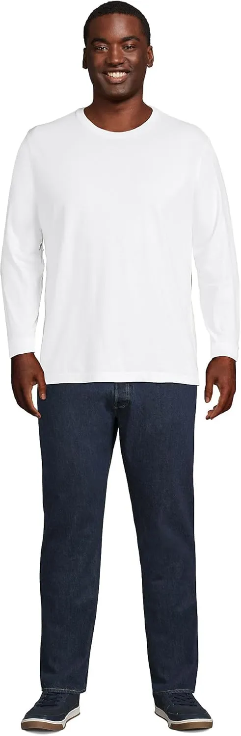 Lands' End Men's Super-T Long Sleeve T-Shirt