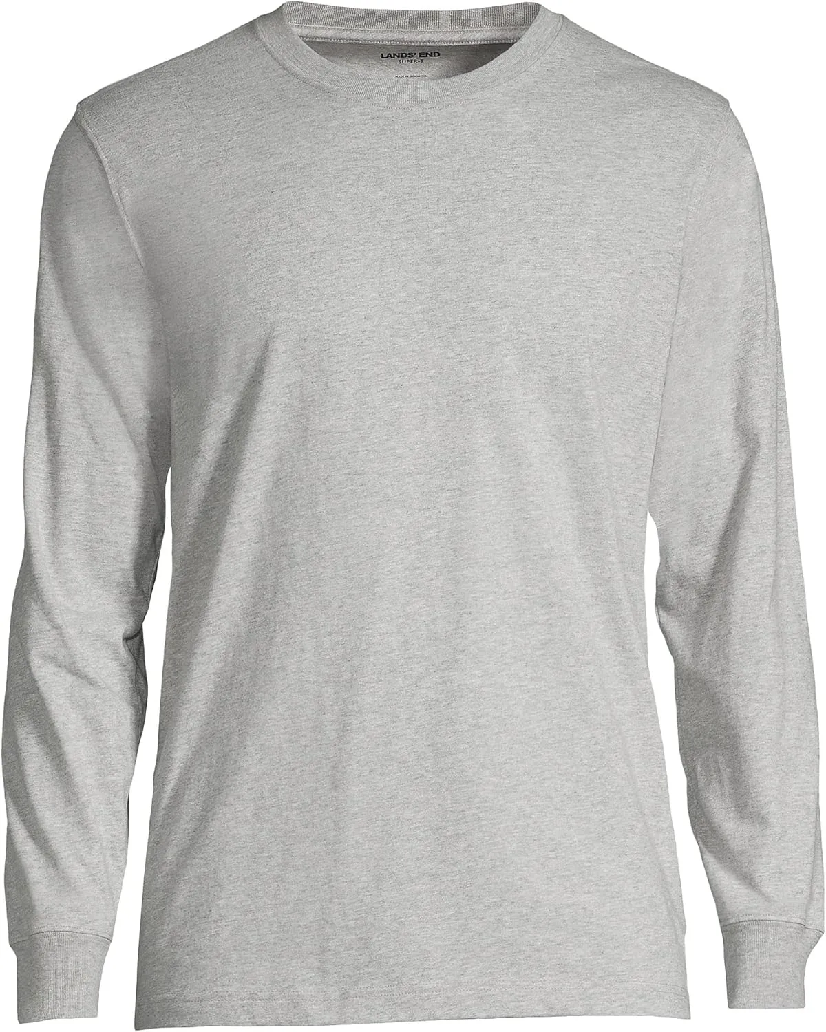 Lands' End Men's Super-T Long Sleeve T-Shirt
