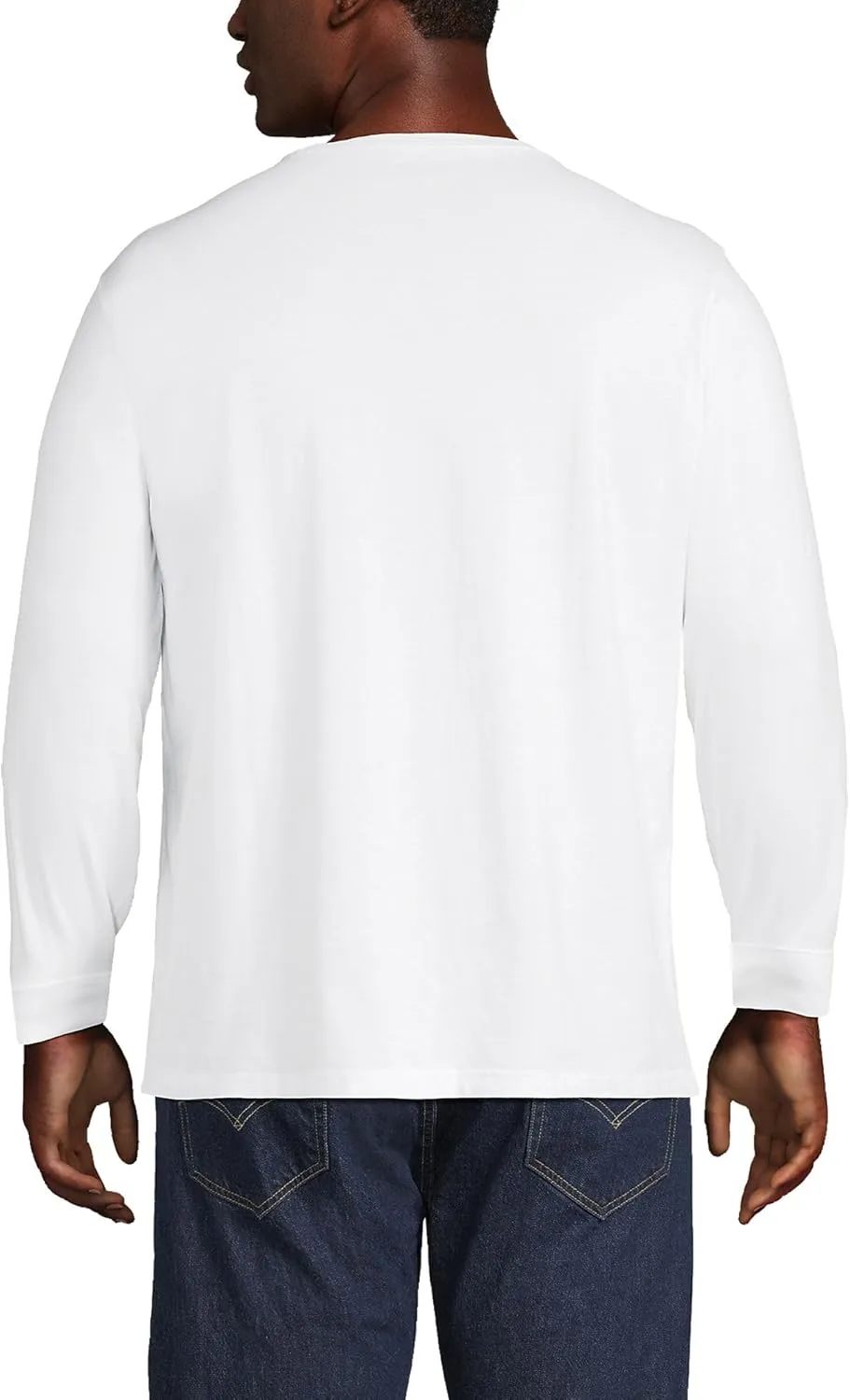 Lands' End Men's Super-T Long Sleeve T-Shirt