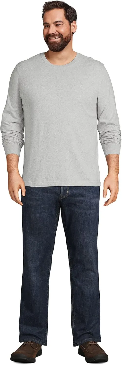Lands' End Men's Super-T Long Sleeve T-Shirt