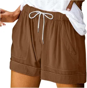 LCMTWX Golf Shorts Casual Pants High-Waist Sports Loose Shorts Casual Fashion Pants Golf Shorts Yoga Shorts for Women Women