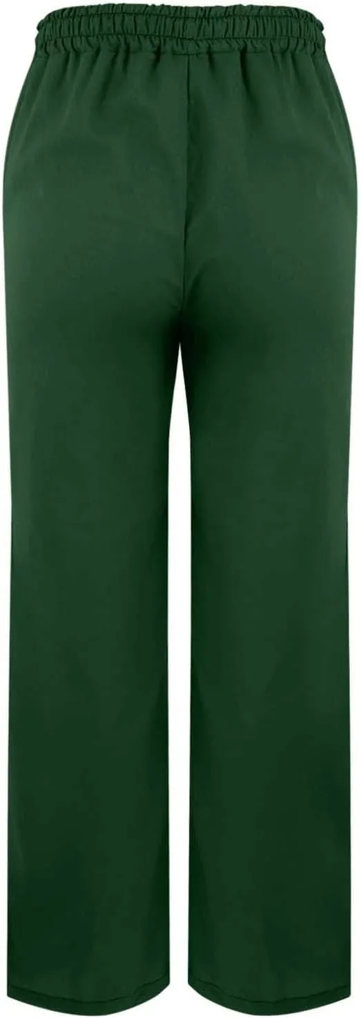 Linen Capris Pants for Women 2025 Summer High Waist Elastic Straight Leg Trousers Casual Beach Loose Fit Lounge Wear