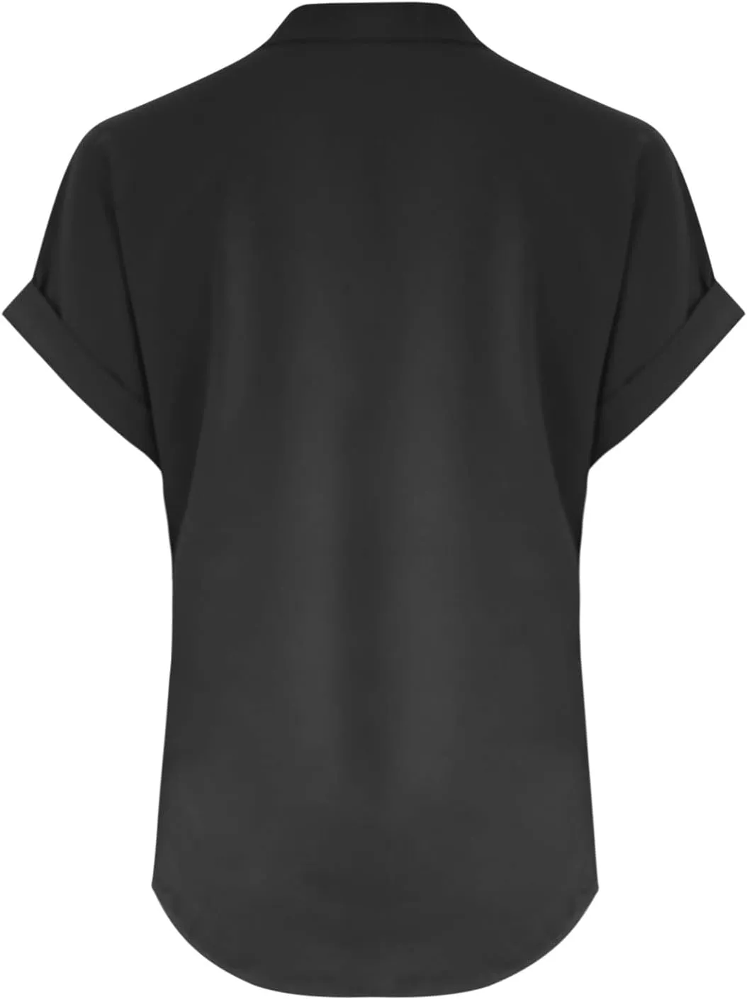 Linen Shirts for Women 2025 Summer Casual V Neck Button Down Short Sleeve Tops Trendy Comfy Business Work Blouses