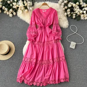 Marigold Summer Midi Dress