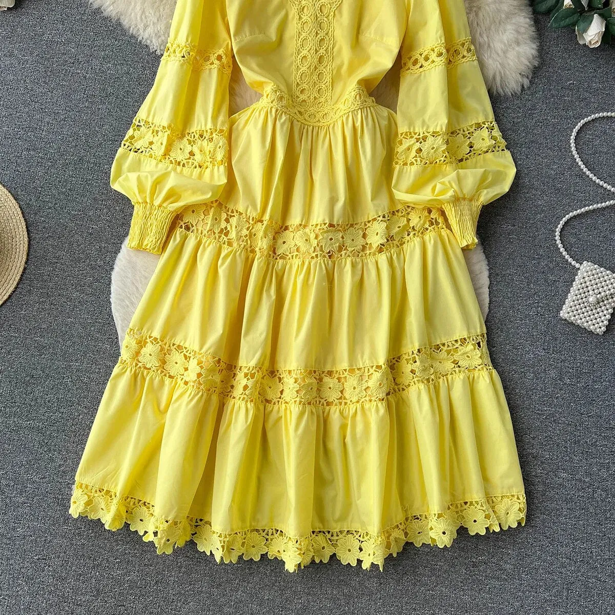 Marigold Summer Midi Dress