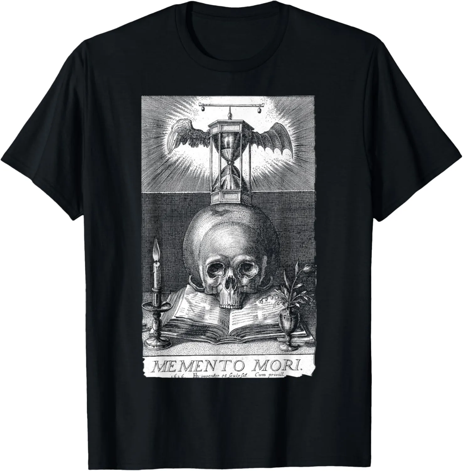 Memento Mori Stoicism Philosophy Philosopher Memento Mori T-Shirt